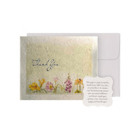 Thank You plantable seed paper cards – eco-friendly stationery by Seed Bloom Gifts.