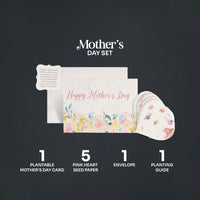 Mother's Day Set Plantable Seed Paper - Seed Bloom Gifts
