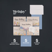 Birthday Set Plantable Seed Paper - Seed Bloom Gifts