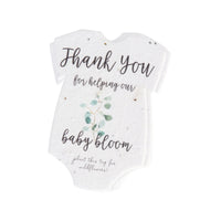Onesie Plantable Seed Paper – Set of 5 (Green) - Seed Bloom Gifts