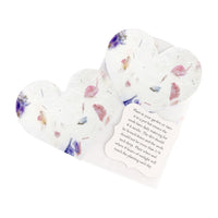 Mixed Heart Plantable Seed Paper – Set of 24 - Seed Bloom Gifts