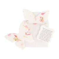 Pink Butterfly Plantable Seed Paper – Set of 24 - Seed Bloom Gifts