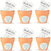 Green Onesie & Orange Pots with Stickers Plantable Seed Paper – Set of 6 - Seed Bloom Gifts