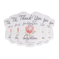 Onesie Plantable Seed Paper – Set of 5 (Protea) - Seed Bloom Gifts