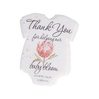 Onesie Plantable Seed Paper – Set of 5 (Protea) - Seed Bloom Gifts