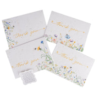 Thank You Set Plantable Seed Paper– Set of 4 - Seed Bloom Gifts
