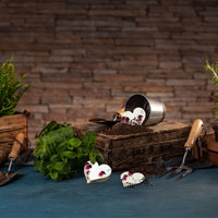 Large Magenta Heart Plantable Seed Paper – Set of 50 - Seed Bloom Gifts