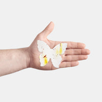 Seed Bloom Gifts large butterfly seed paper β meaningful funeral keepsake in yellow.