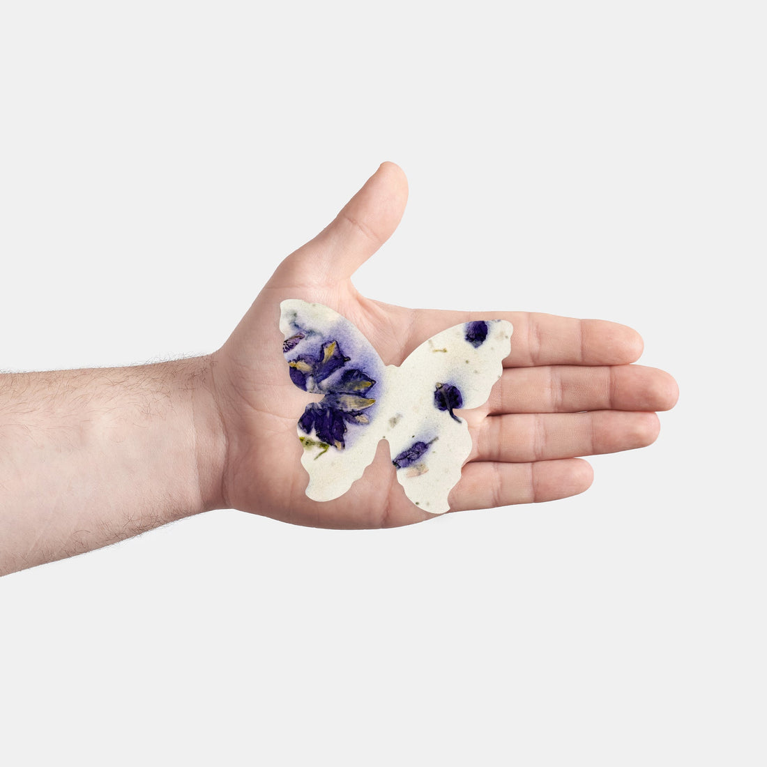 Large Purple Butterfly Plantable Seed Paper – Set of 50 - Seed Bloom Gifts