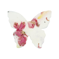 Small Pink & Yellow Butterfly Plantable Seed Paper – Set of 50 - Seed Bloom Gifts