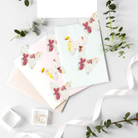 Small Pink & Yellow Butterfly Plantable Seed Paper – Set of 50 - Seed Bloom Gifts