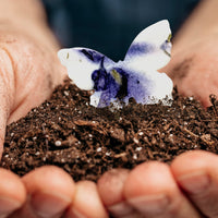 Small Purple Butterflies Plantable Seed Paper – Set of 50 - Seed Bloom Gifts