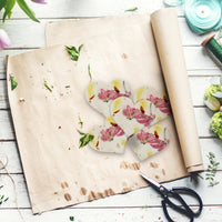 Small Pink & Yellow Heart Plantable Seed Paper – Set of 50 - Seed Bloom Gifts