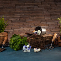 Small Purple Heart Plantable Seed Paper – Set of 50 - Seed Bloom Gifts