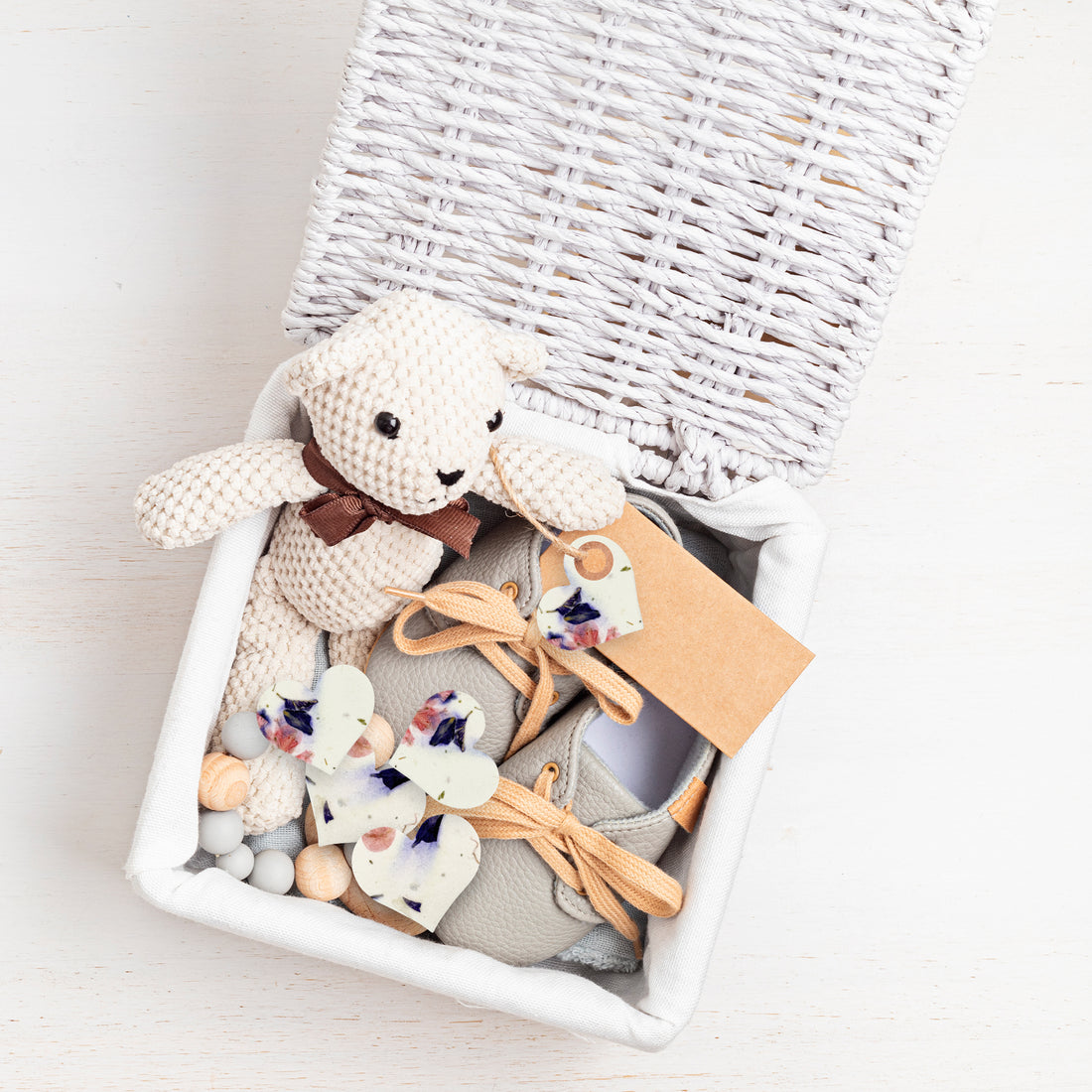 Small Purple Heart Plantable Seed Paper – Set of 50 - Seed Bloom Gifts