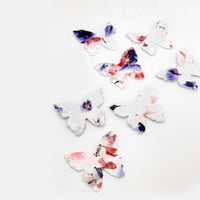 Small Pink & Purple Butterfly Plantable Seed Paper – Set of 50 - Seed Bloom Gifts