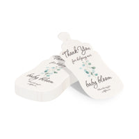 Baby Bottles Plantable Seed Paper – Set of 15 (Green) - Seed Bloom Gifts