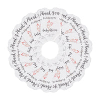 Onesie Plantable Seed Paper - Set of 15 (Pink) - Seed Bloom Gifts