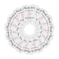 Onesie Plantable Seed Paper - Set of 15 (Pink) - Seed Bloom Gifts