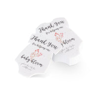 Onesie Plantable Seed Paper - Set of 15 (Pink) - Seed Bloom Gifts