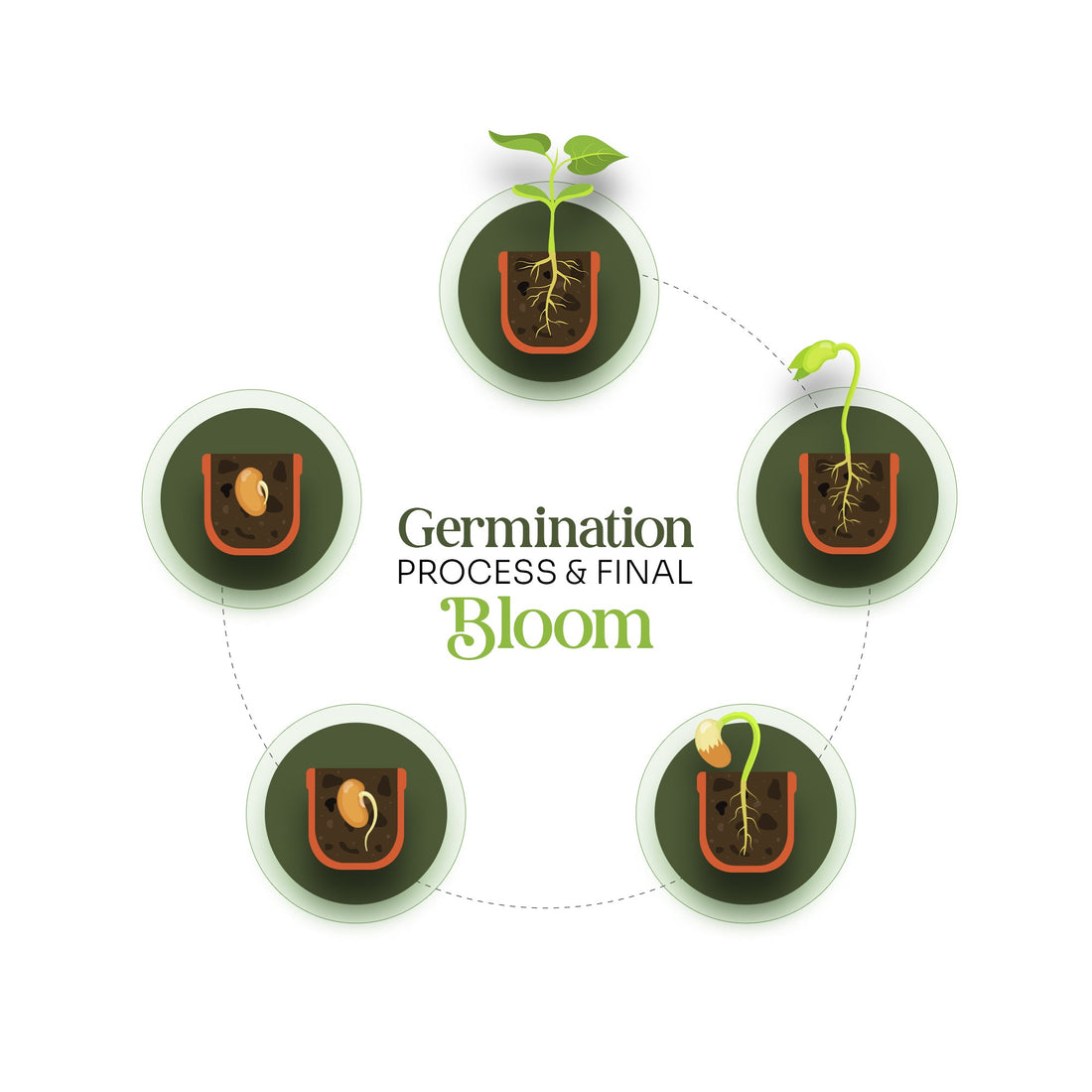 Onesie Plantable Seed Paper - Set of 15 (Pink) - Seed Bloom Gifts