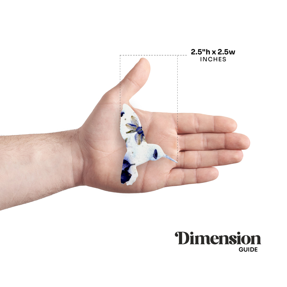 Purple Hummingbird Plantable Seed Paper - Set of 24 Animal or Pet Memorial Favors - Seed Bloom Gifts