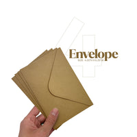 Close-up of Seed Bloom Gifts plantable seed paper brown envelopes