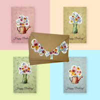 Environmentally friendly birthday card set from Seed Bloom Gifts