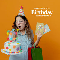 Eco birthday cards made from biodegradable wildflower seed paper