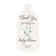 Baby Bottles Plantable Seed Paper –  Set of 15 (Green) - Seed Bloom Gifts