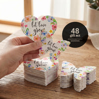 Hearts and Butterfly Favor 48-piece gift set, let love grow