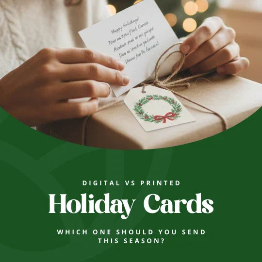 Digital vs Printed Holiday Cards: Which One Should You Send This Season?