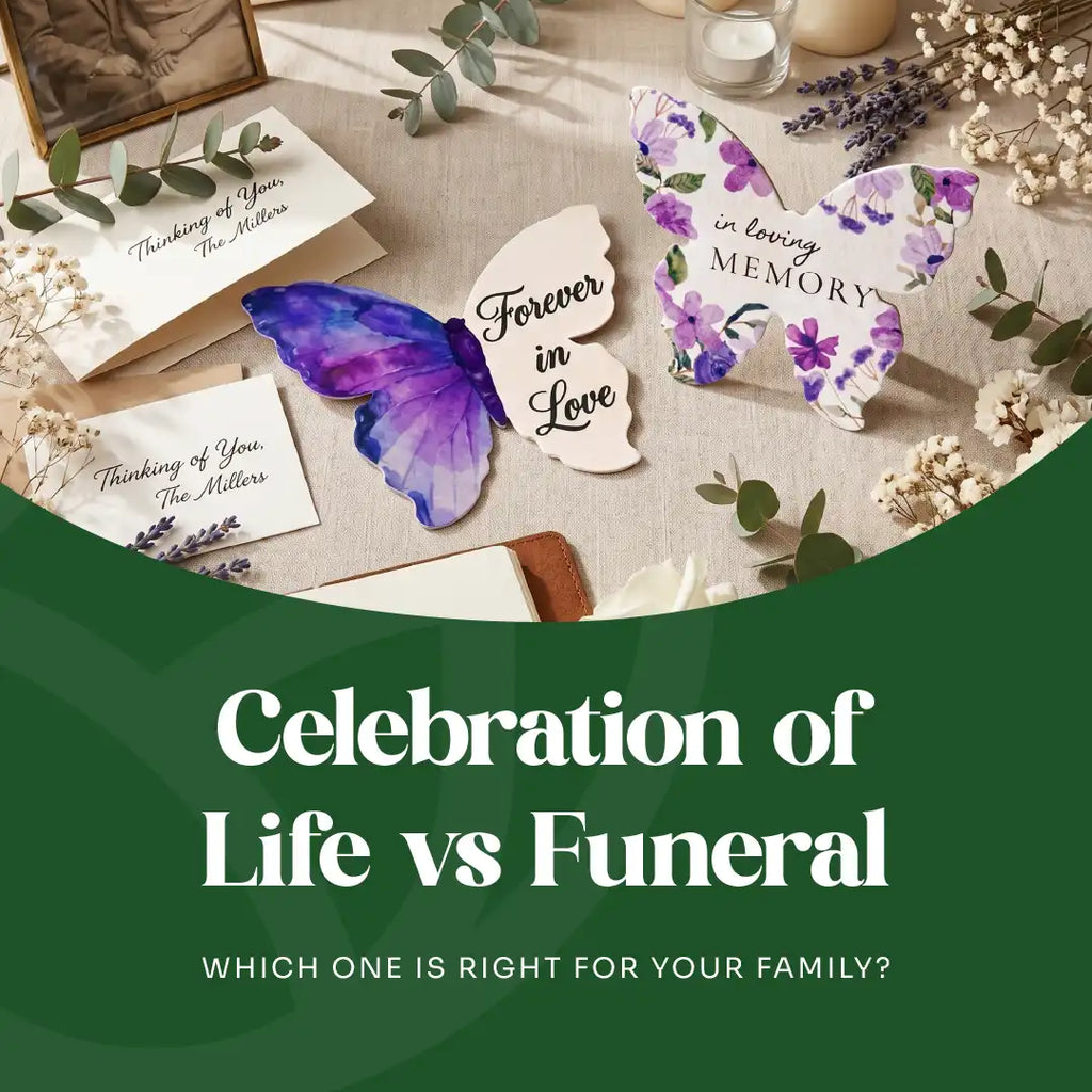 celebration of life vs. funeral