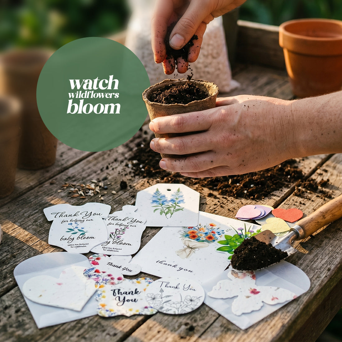 Plantable Seed Paper Sample Pack