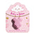 Pink onesie seed pop favor with happy cloud design and "Baby in Bloom" text, includes planting instructions