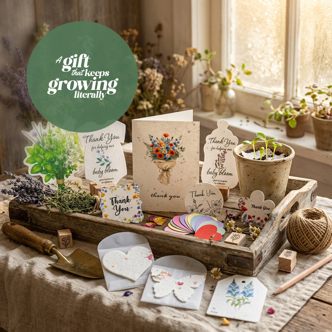 Plantable Seed Paper Sample Pack