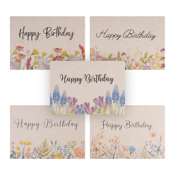 Birthday Set Plantable Seed Paper - Seed Bloom Gifts
