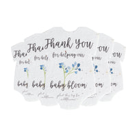 Onesie Plantable Seed Paper – Set of 5 (Blue) - Seed Bloom Gifts