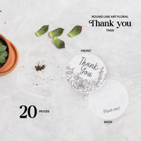 Bloom Thank You Tags