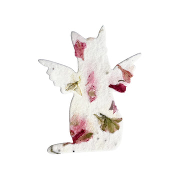 Pink Cat Plantable Seed Paper – Set of 24 - Seed Bloom Gifts