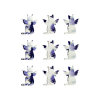 Purple Cat Plantable Seed Paper – Set of 24 - Seed Bloom Gifts