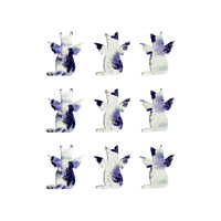 Purple Cat Plantable Seed Paper – Set of 24 - Seed Bloom Gifts