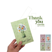 Eco-friendly thank-you cards that grow wildflowers – Seed Bloom Gifts set of 4