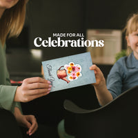 Seed Bloom Gifts eco thank you cards – plantable seed paper with wildflowers