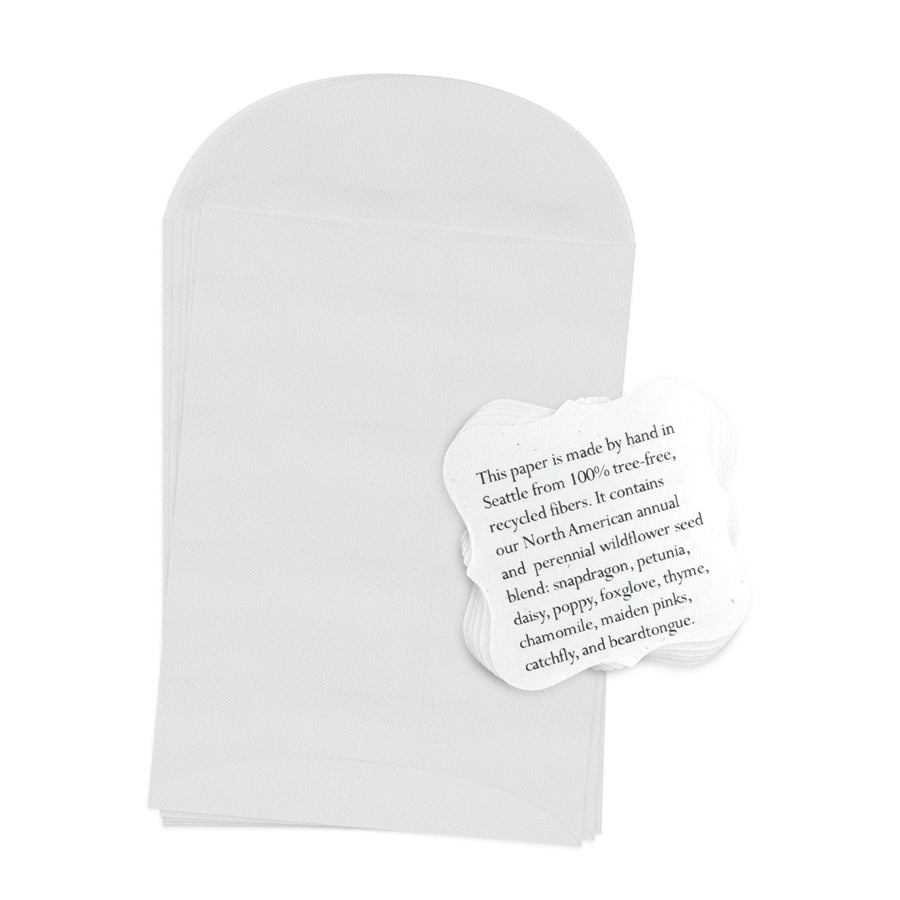 Planting Guide with Glassine Envelopes - Set of 24 - Seed Bloom Gifts