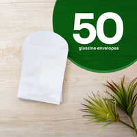 Heart Planting Guide with Glassine Envelopes - Set of 50 - Seed Bloom Gifts