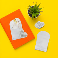 Heart Planting Guide with Glassine Envelopes - Set of 50 - Seed Bloom Gifts