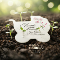 Plantable Baby Carriages – Baby Shower Favors