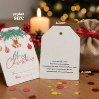 Christmas Holiday Gift Tags – 24pcs / 48pcs Set