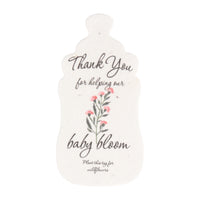 Baby Bottles Plantable Seed Paper –  Set of 15 (Pink) - Seed Bloom Gifts